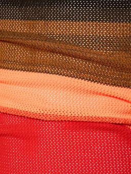 Agr Short-sleeve T-shirt with round neckline in 85% Nylon, 15% Elastane, photo 5 of 6 from LUISAVIAROMA
