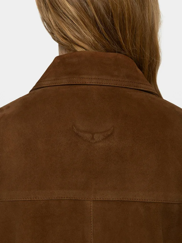 Zadig & Voltaire Lessa suede jacket, photo 6 of 6 from SENSER