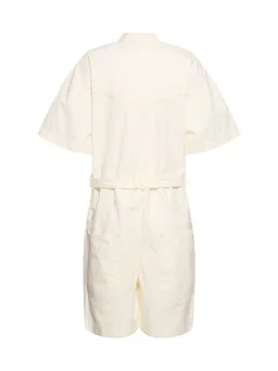 Marant Etoile Short-sleeved overall in 100% Cotton, photo 5 of 5 from LUISAVIAROMA