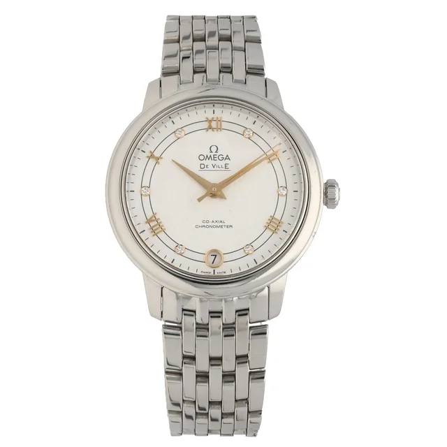 Omega De Ville Prestige 424.10.33.20.52.001 32.7mm Stainless Steel Watch from H&T