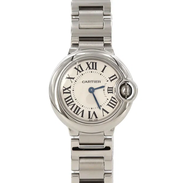 Cartier Ballon Bleu Stainless Steel Quartz in Blue from LuxUness