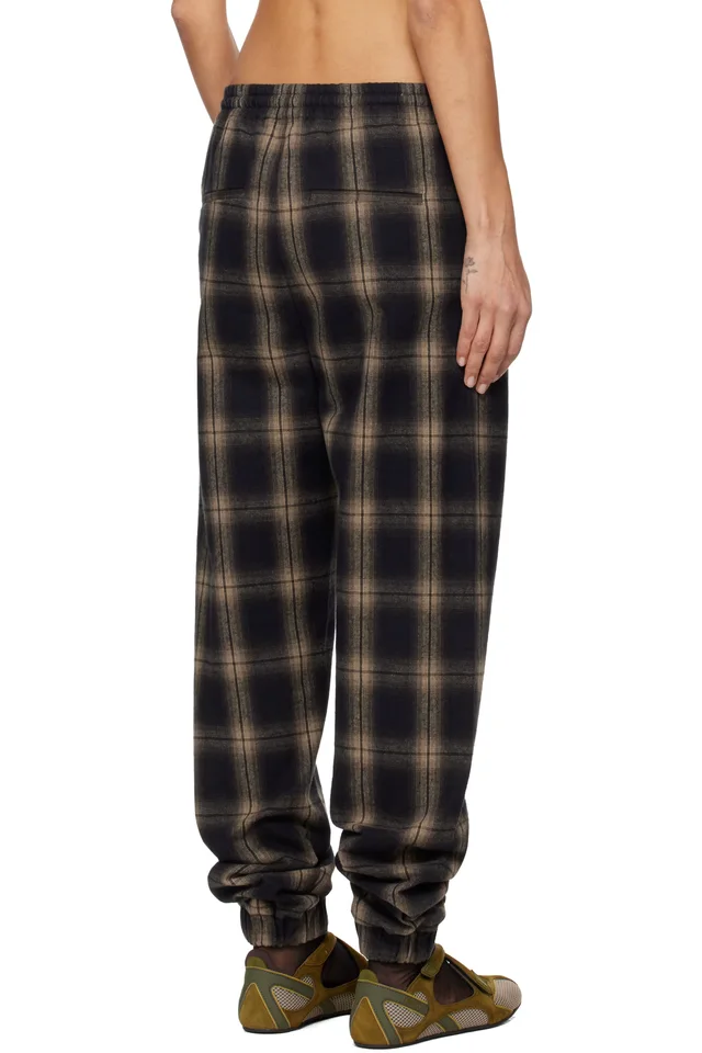 The Attico Brown Long Trousers, photo 3 of 5 from SSENSE