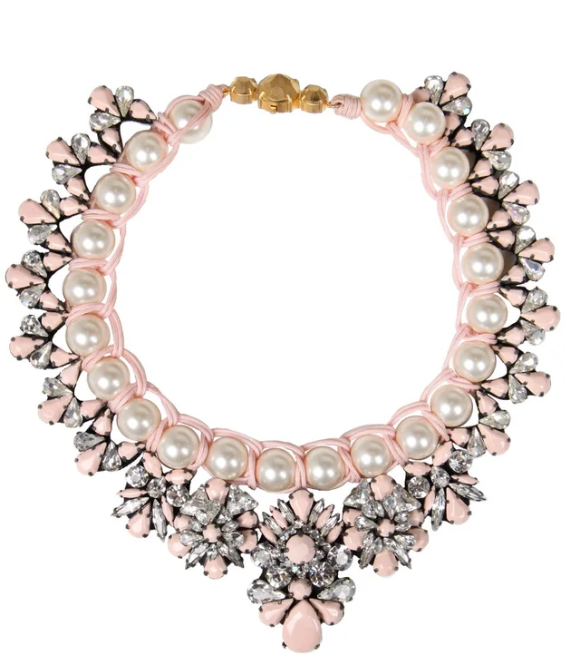 Shourouk Marisa Necklace, Pale Pink from Cultstatus, photo 1 of 1