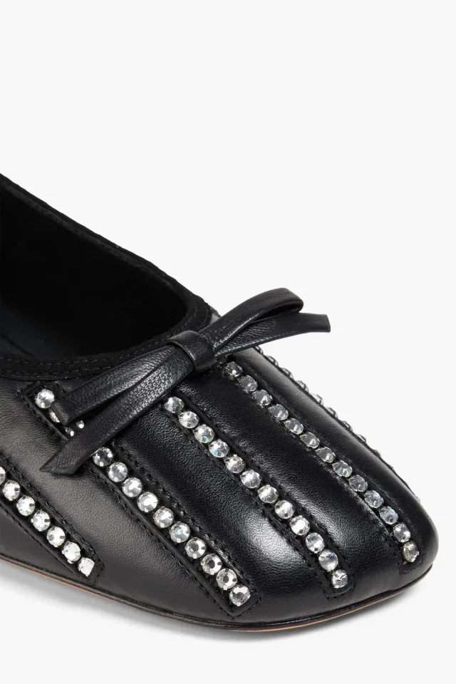 3.1 Phillip Lim ID Soft Crystal-Embellished Leather Pumps, photo 8 of 8 from THE OUTNET