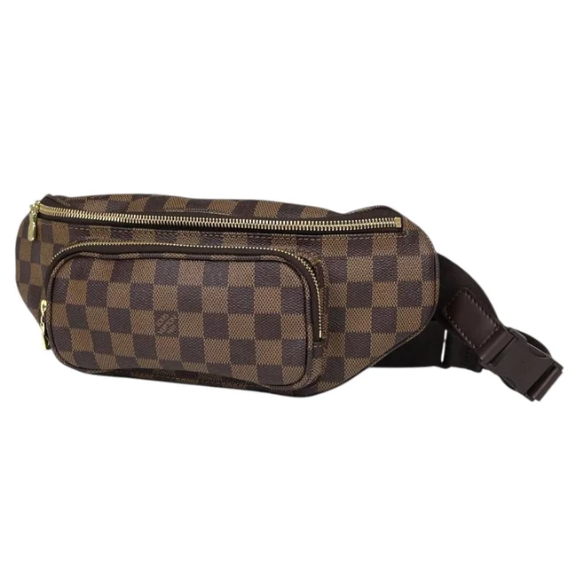 Louis Vuitton Bum Bag Melville Damier Brown in Brown from The Reluxe