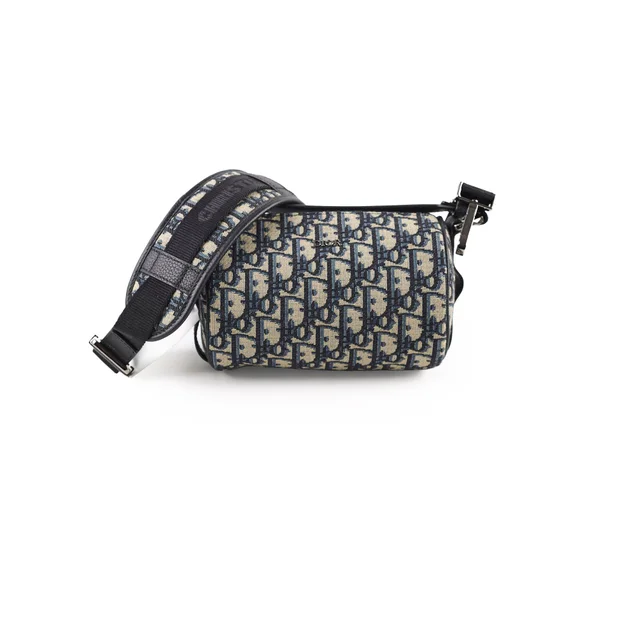 Dior Roller Oblique Messenger Crossbody in Canvas from The Purse Affair