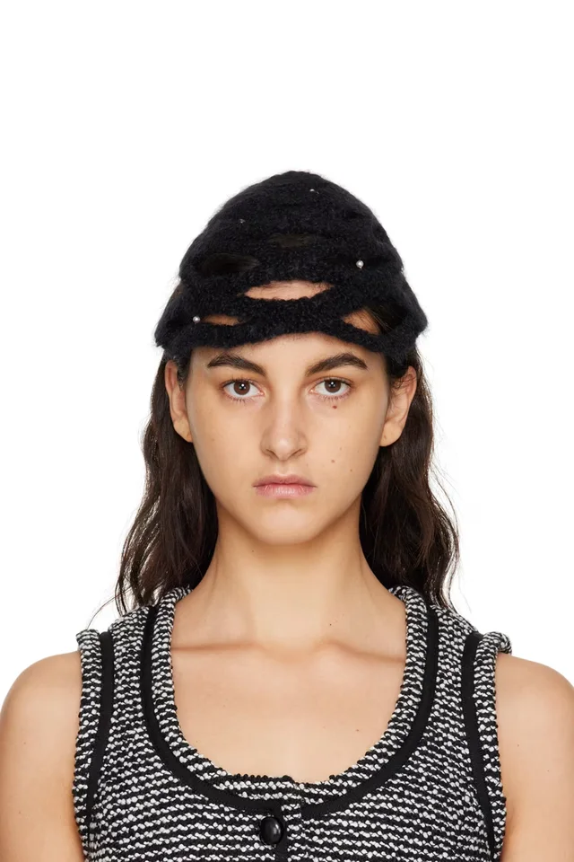 Rui Black Mohair Beanie from SSENSE, photo 1 of 1