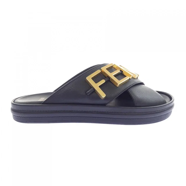 Fendi Sandals Black in Black from The Reluxe