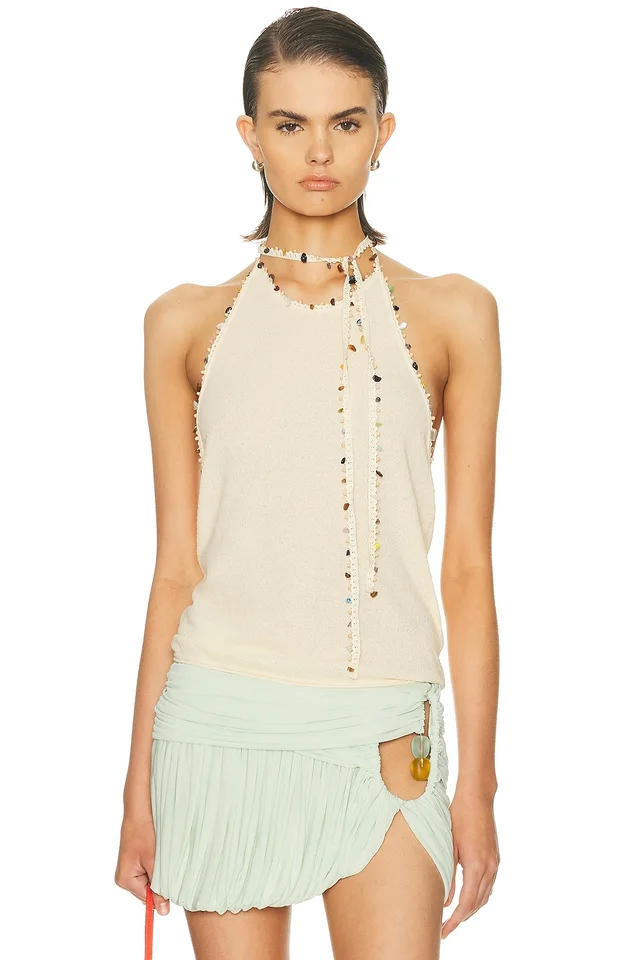 Christopher Esber Beach Quartz Halter Tank Top from FWRD, photo 1 of 1