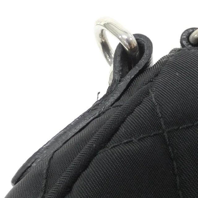 Prada Tessuto Impuntu Shoulder Bag in Black Nylon from LuxUness, photo 5 of 9