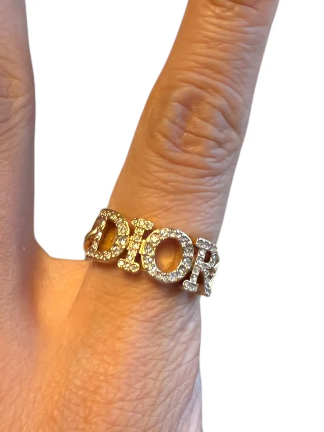 Dior Rhinestone Ring from Luxury Promise