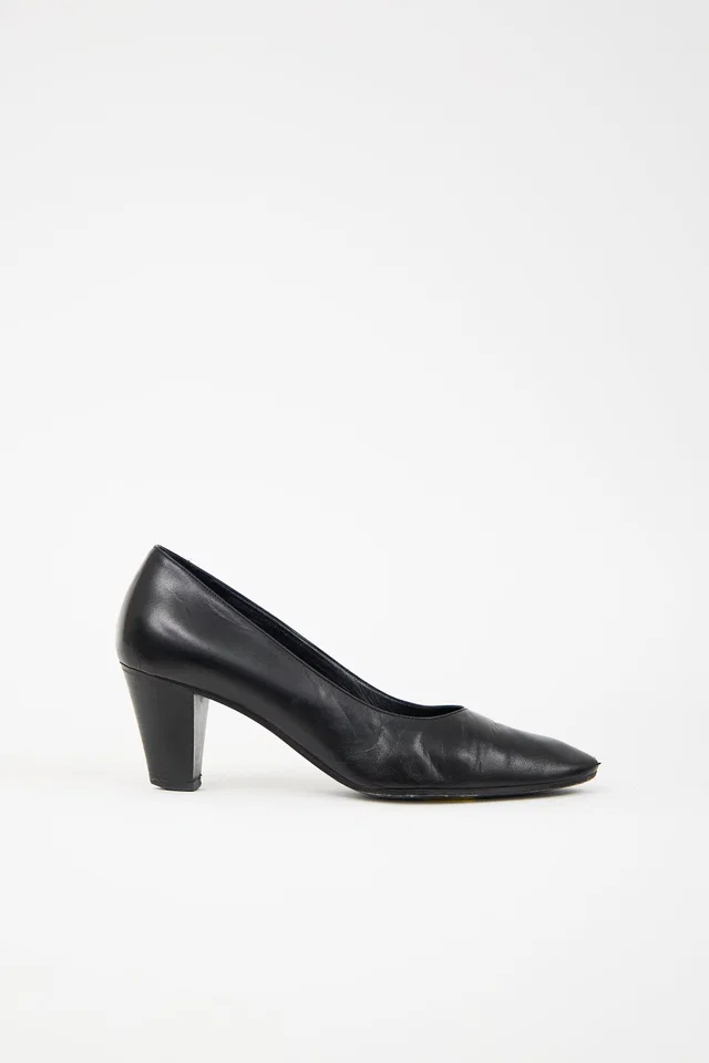 The Row Leather Charlotte Pump in Leather from VSP Consignment