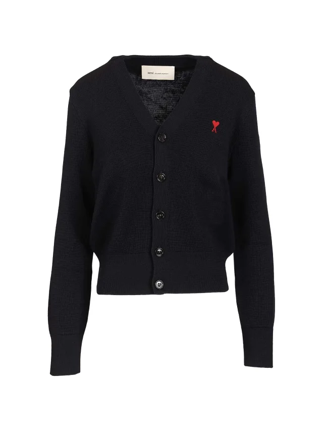 Ami de Coeur V-neck cardigan