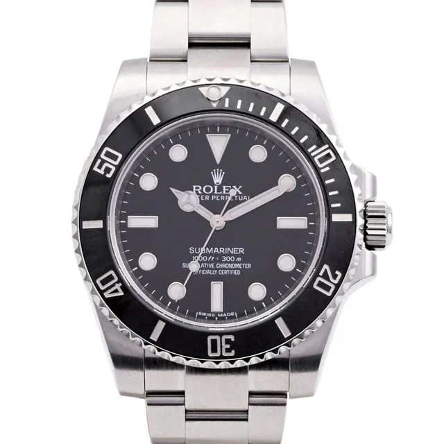 Rolex Submariner 40mm 114060 Automatic Black in Black from VINTAGE QOO TOKYO