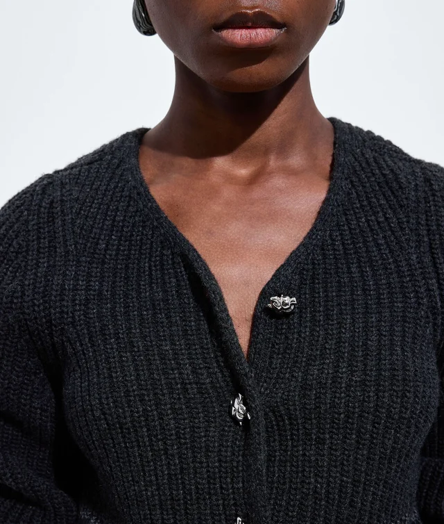 Bottega Veneta Wool and Cashmere Cardigan, photo 8 of 8 from SENSER