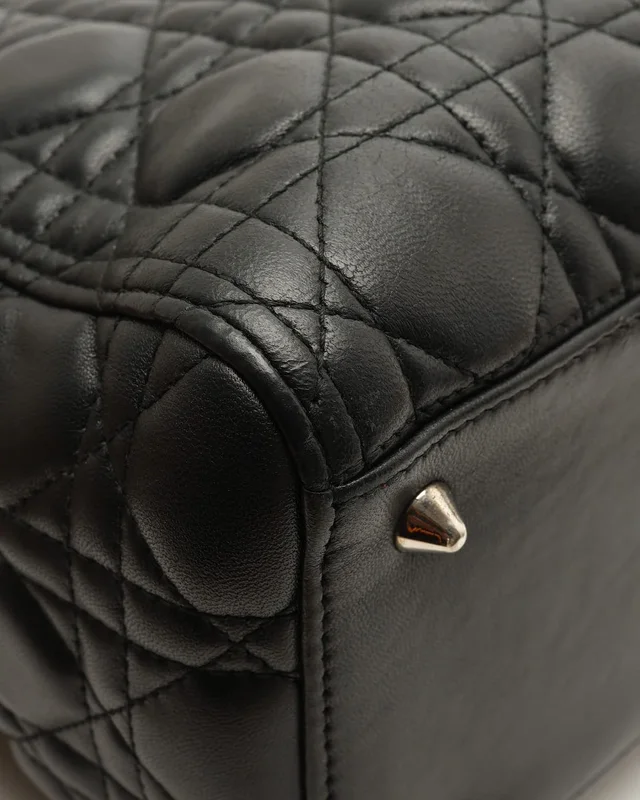 Medium Lady Dior Bag in Leather from A Retro Tale, photo 6 of 10