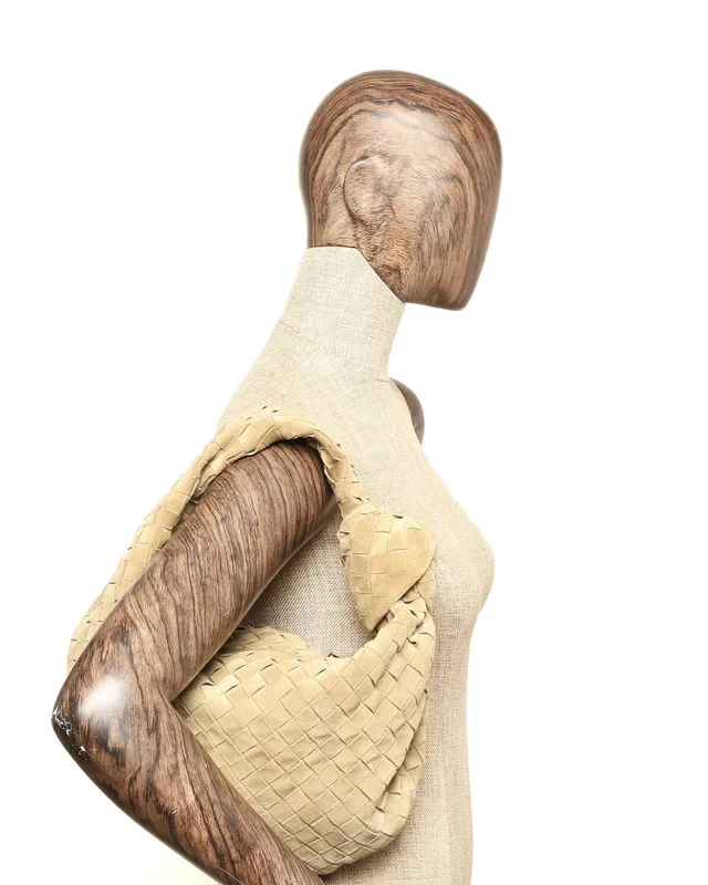 Bottega Veneta Intrecciato Suede Small Jodie Bag in Suede from A Retro Tale, photo 7 of 7
