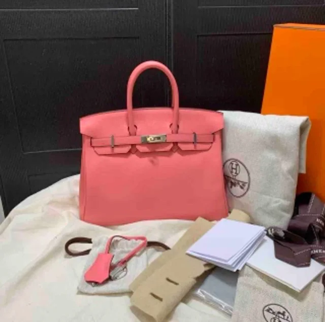 Hermès Birkin 25 Summer Pink Y-carving in Pink from Luxury Promise
