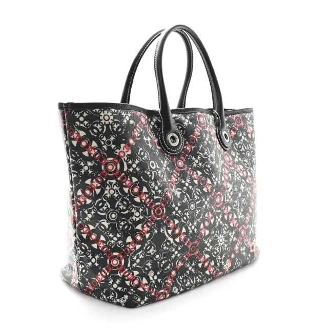 Chanel Coco Small Tote Black in Black Coated canvas from FASHIONPHILE, photo 4 of 11