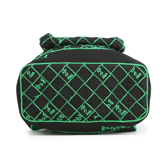 Bottega Veneta Webbing Backpack Black/Green Canvas in Black Canvas from GALLERY RARE, photo 3 of 4
