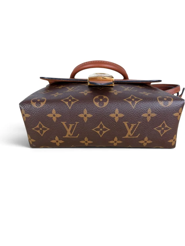 Louis Vuitton Cognac Leather Monogram Locky BB in Brown Leather from Season 2 Consign, photo 6 of 9