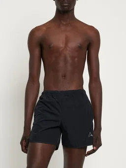 Roa Shorts with elastic waistband in 100% Polyester, photo 2 of 4 from LUISAVIAROMA