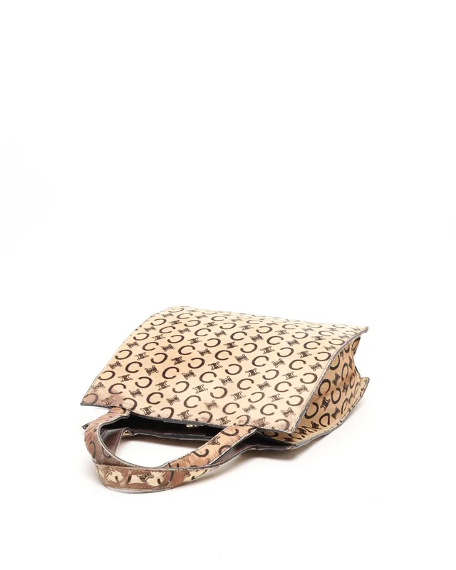 Celine C Macadam Pony Bag in Leather from A Retro Tale, photo 5 of 12