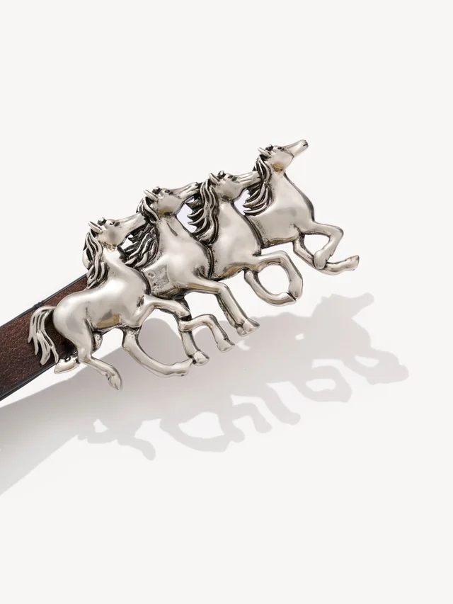 Chloé Horse Motif Belt, photo 3 of 3 from SENSER
