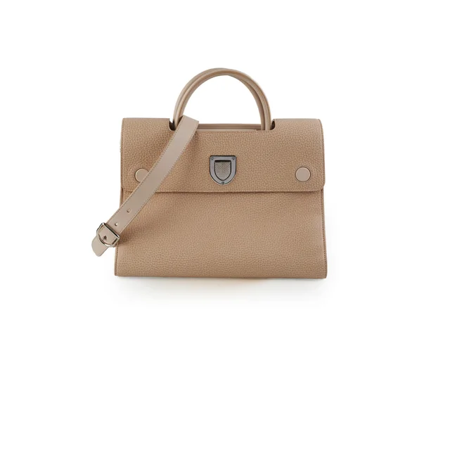 Dior Diorever Beige Tote in Beige Caviar leather from The Purse Affair