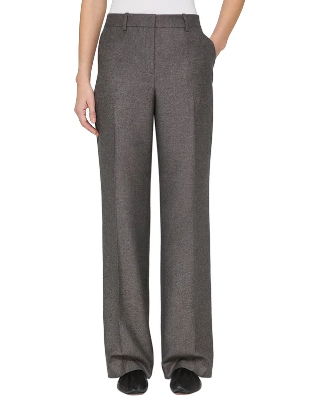 Lafayette 148 New York Gates Wool-Blend Full Leg Pant, image 1 of 1 from Rue La La