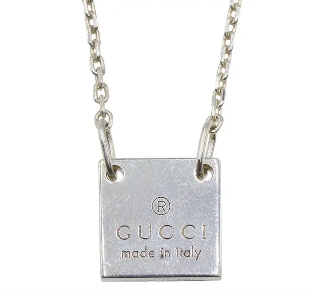 Gucci Interlocking G Double G Necklace from The Reluxe