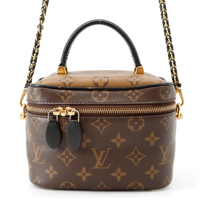Louis Vuitton Vanity NV NoirM45165 Monogram Reverse Canvas Size PM in Canvas from GALLERY RARE