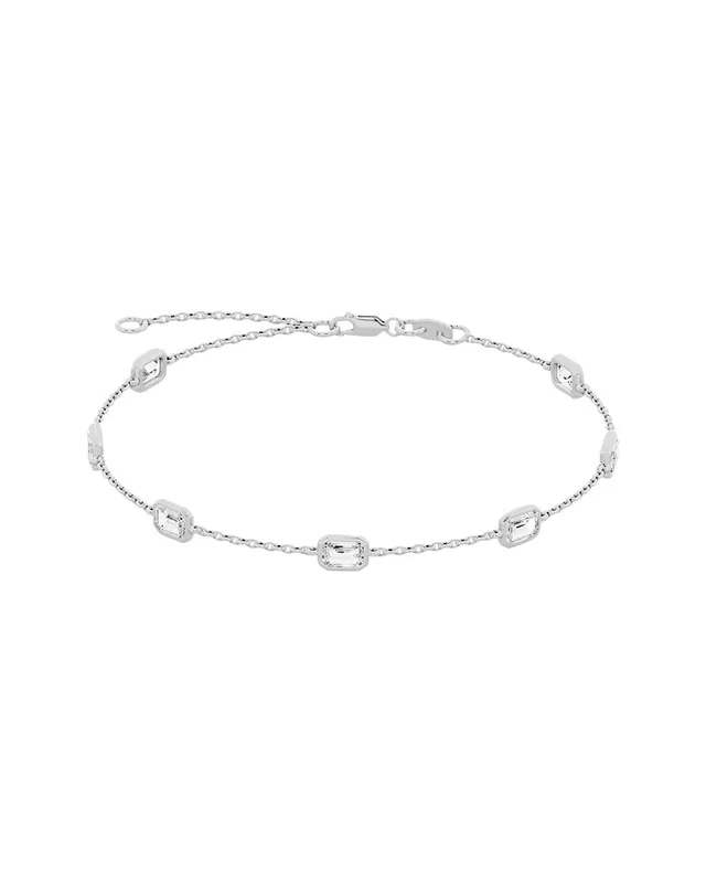 Lab Grown Diamonds 14K 2.00 ct. tw. Lab-Grown Diamond Station Bracelet, image 1 of 1 from Rue La La
