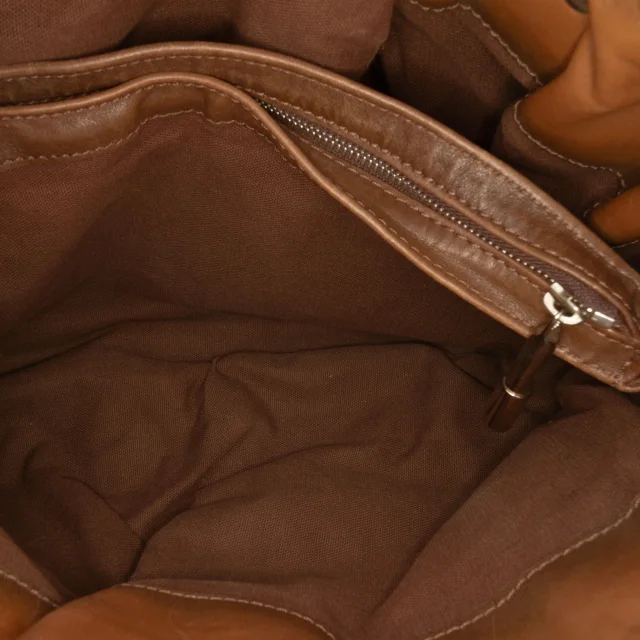 Beige Burberry House Check Canvas Beaton Shoulder Bag in Beige Canvas from Designer Revival, photo 5 of 7