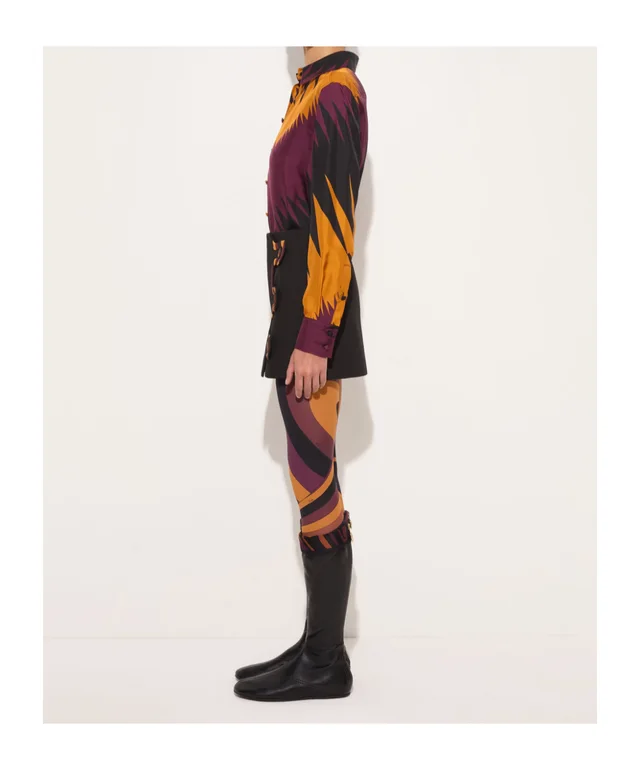 Emilio Pucci Drago-print silk shirt, photo 3 of 4 from SENSER