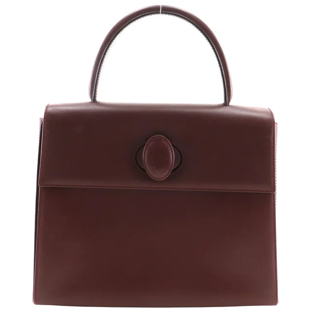 Cartier Must Line Calf Handbag in Leather from LuxUness