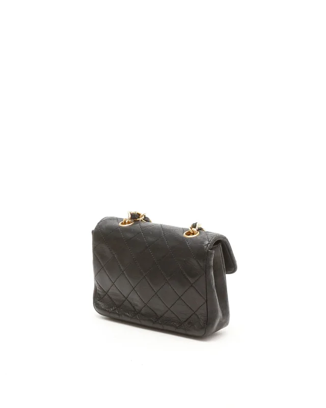 Chanel Classic Extra Mini Single Flap Bag in Lambskin from A Retro Tale, photo 3 of 11