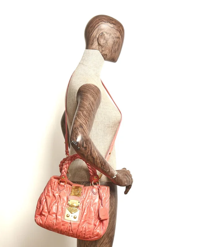 Miu Miu Matelassé Lux Bag in Leather from A Retro Tale, photo 11 of 11