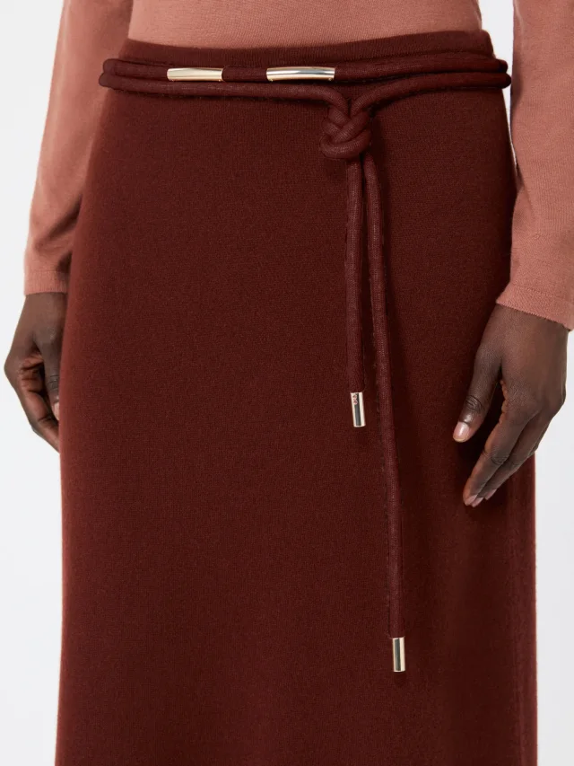 Max Mara Long cashmere yarn skirt, photo 5 of 5 from SENSER