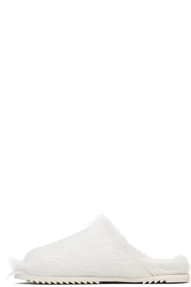 Rick Owens Off-White Pillow Granola Sandals, photo 3 of 3 from SSENSE