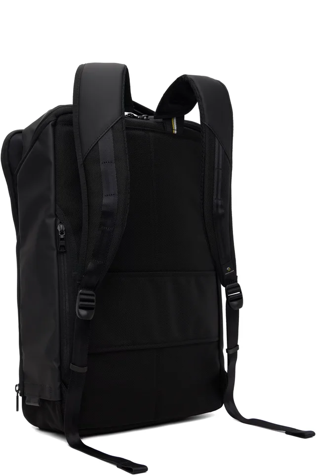 master-piece Black Slick L Backpack, photo 3 of 4 from SSENSE