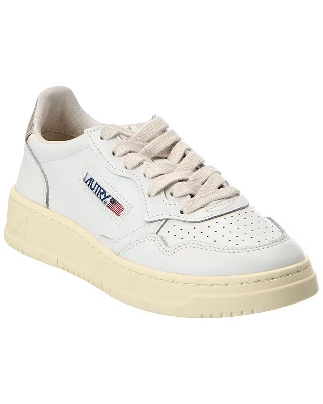 Autry Medalist Leather Sneaker, image 1 of 1 from Rue La La