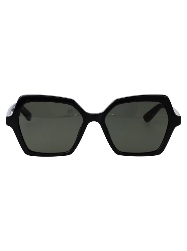Alexander McQueen Am0537s Acetate Frame Sunglasses — Black in Black from HEWI