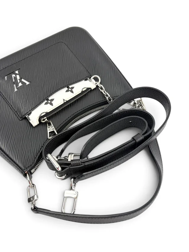 Louis Vuitton Black Epi Marelle Two Way in Black Leather from Season 2 Consign, photo 5 of 10