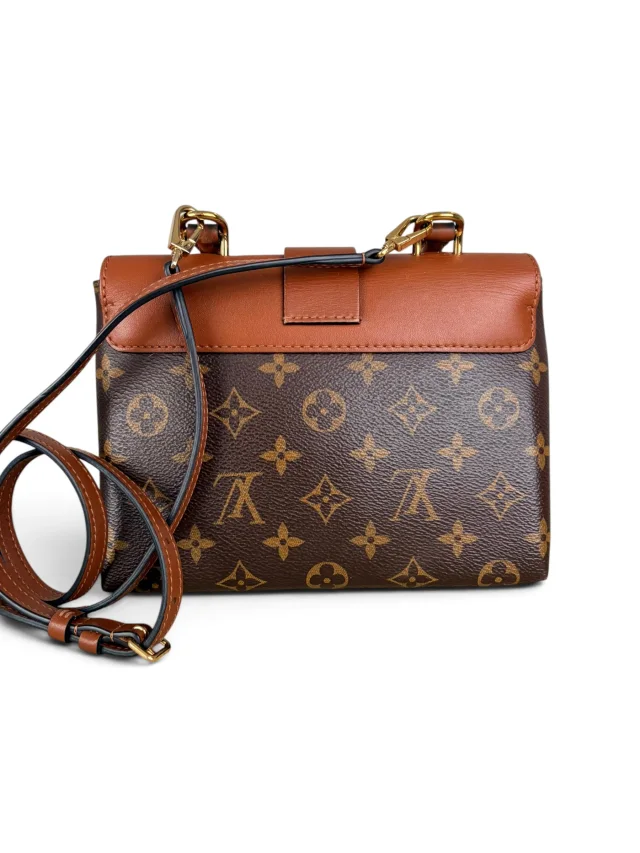 Louis Vuitton Cognac Leather Monogram Locky BB in Brown Leather from Season 2 Consign, photo 4 of 9