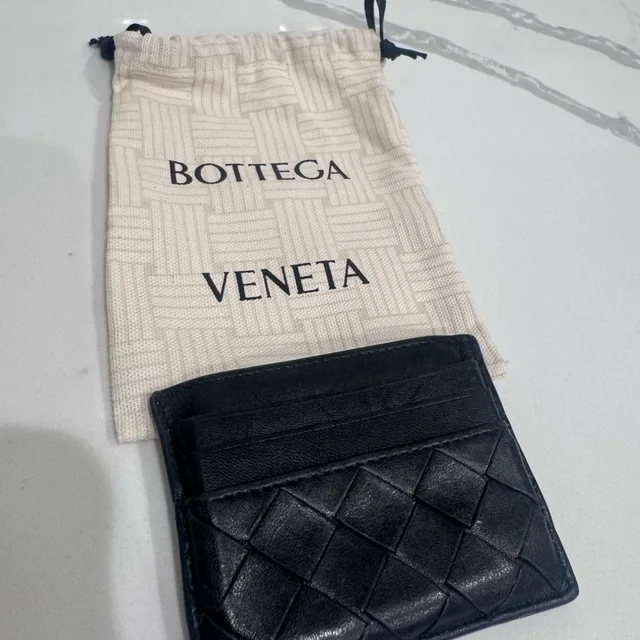 Bottega Veneta Leather Wallet in black Leather from Poshmark, photo 1 of 1