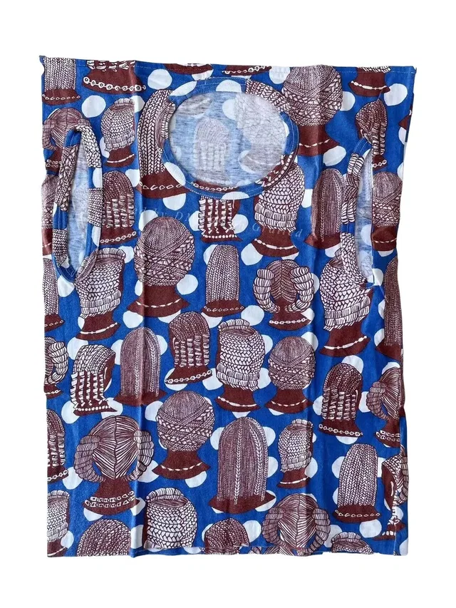Comme des Garçons 2008ss Square Vest/I in blue from Grailed