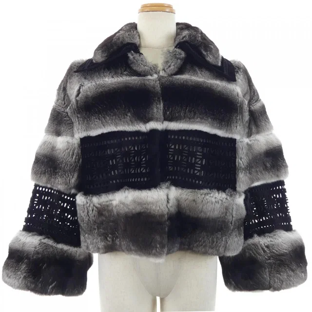 Fendi Jacket White in White from The Reluxe