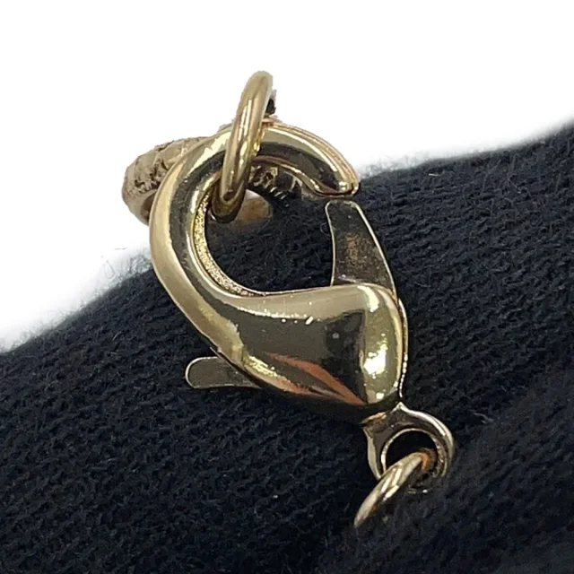 Chanel CC Logo Circle Necklace Gold Plated Faux Pearl in Gold from GALLERY RARE, photo 7 of 9