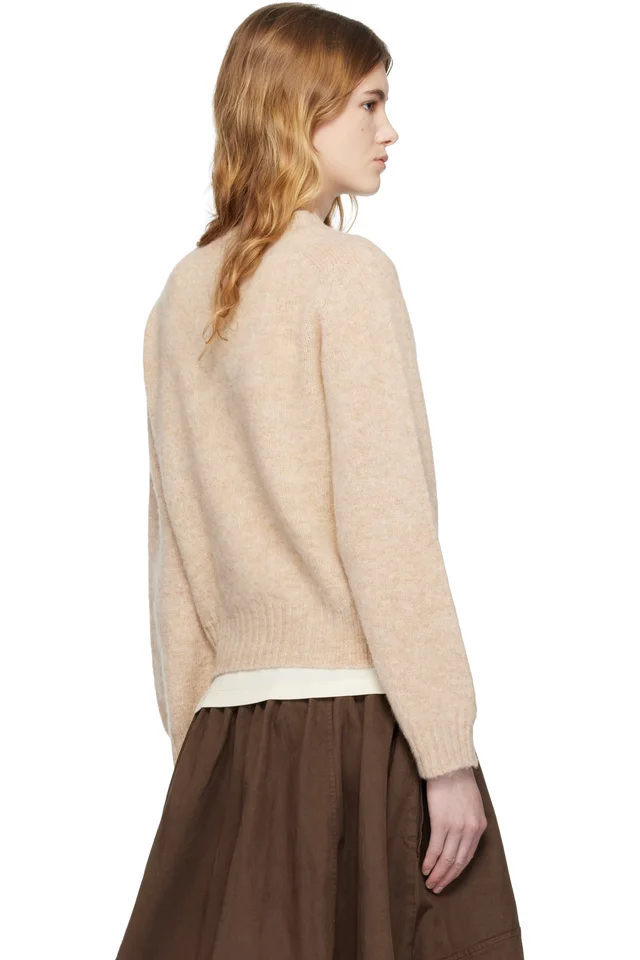 YMC Beige Jets Sweater, photo 3 of 4 from SSENSE